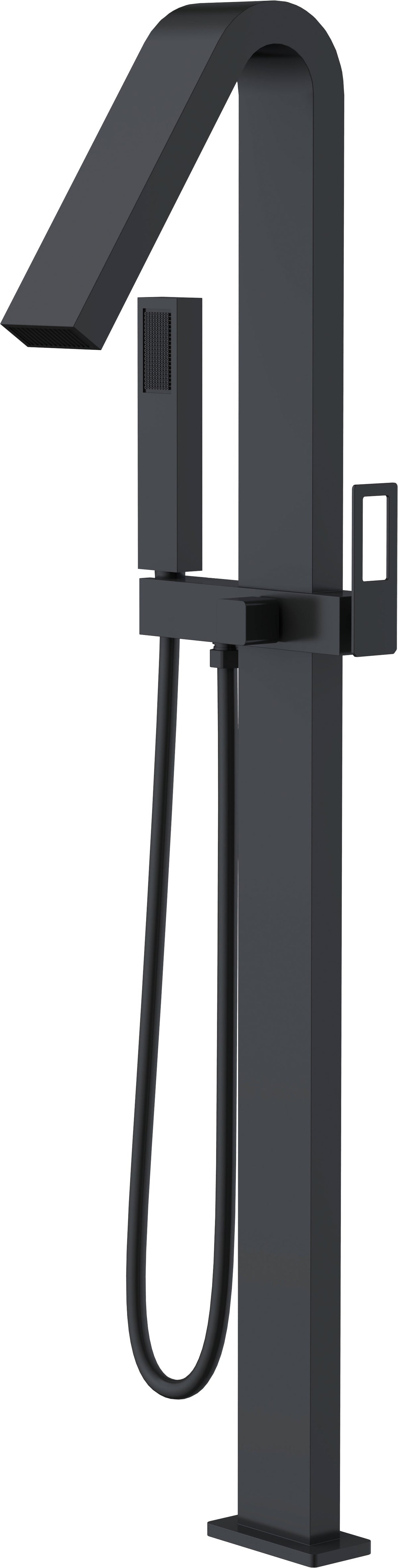 Grifo de bañera exenta Suecia Imex – Negro mate