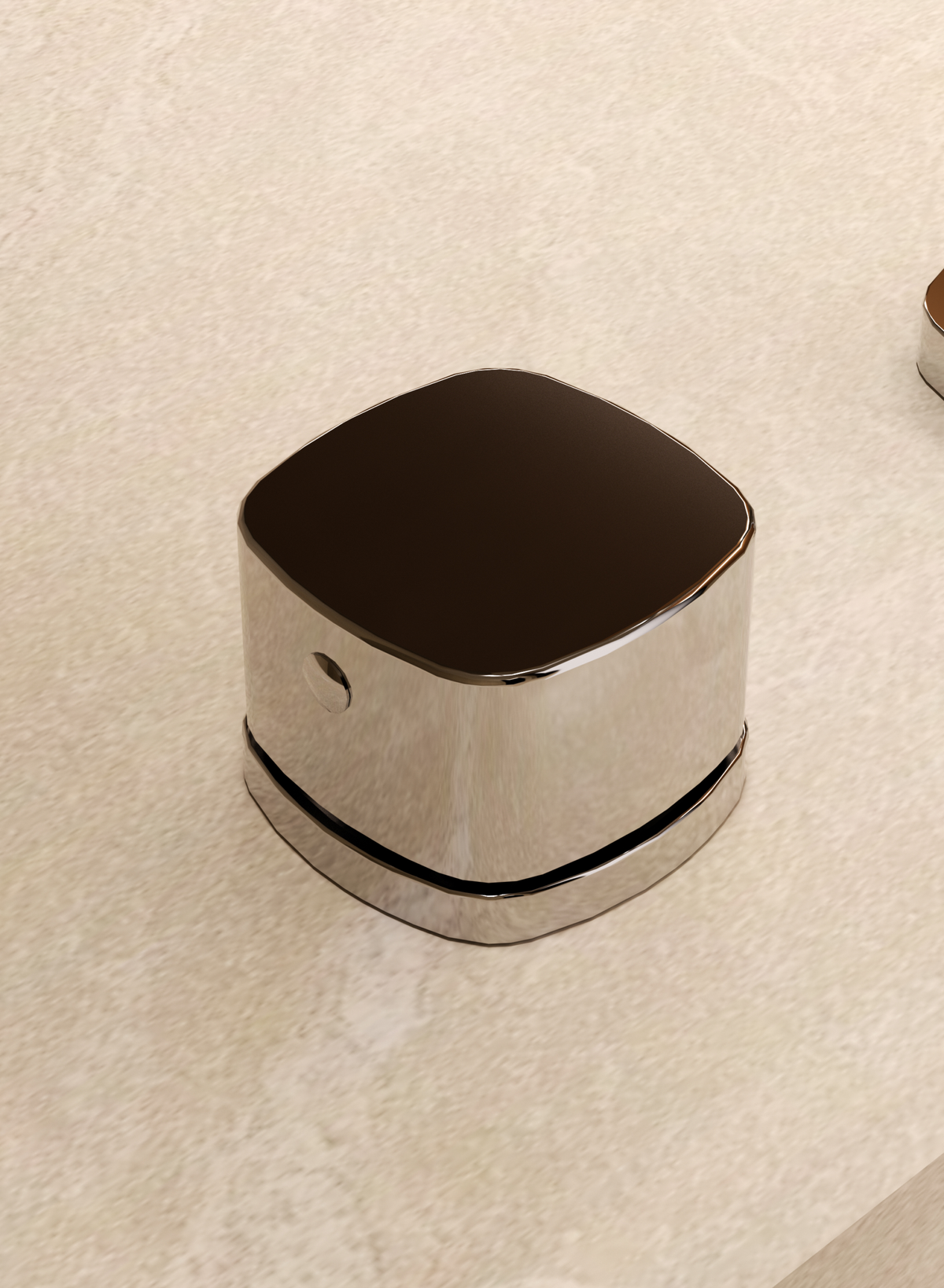 Grifo bimando de lavabo sobre encimera caño bajo Toscana IMEX – Oro cepillado – imagen 9