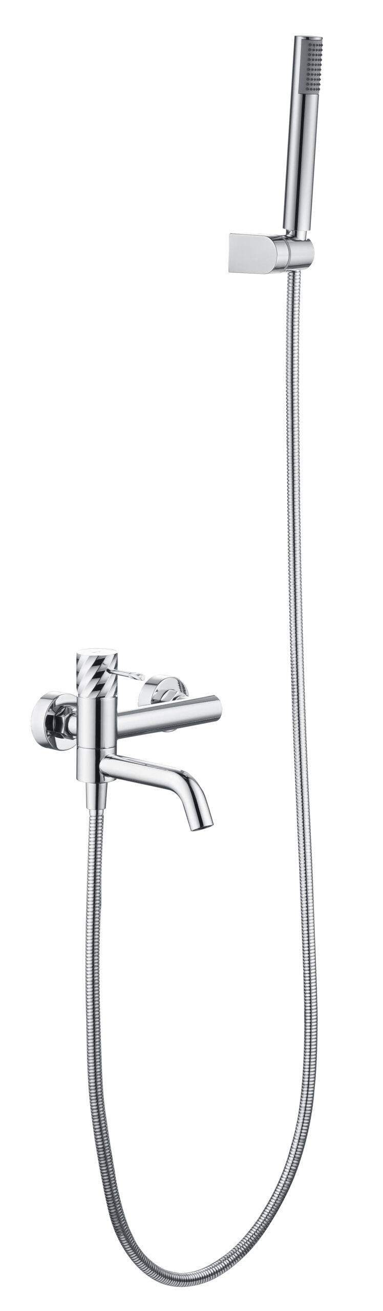 Conjunto de bañera y ducha monomando Bless Imex – Cromo