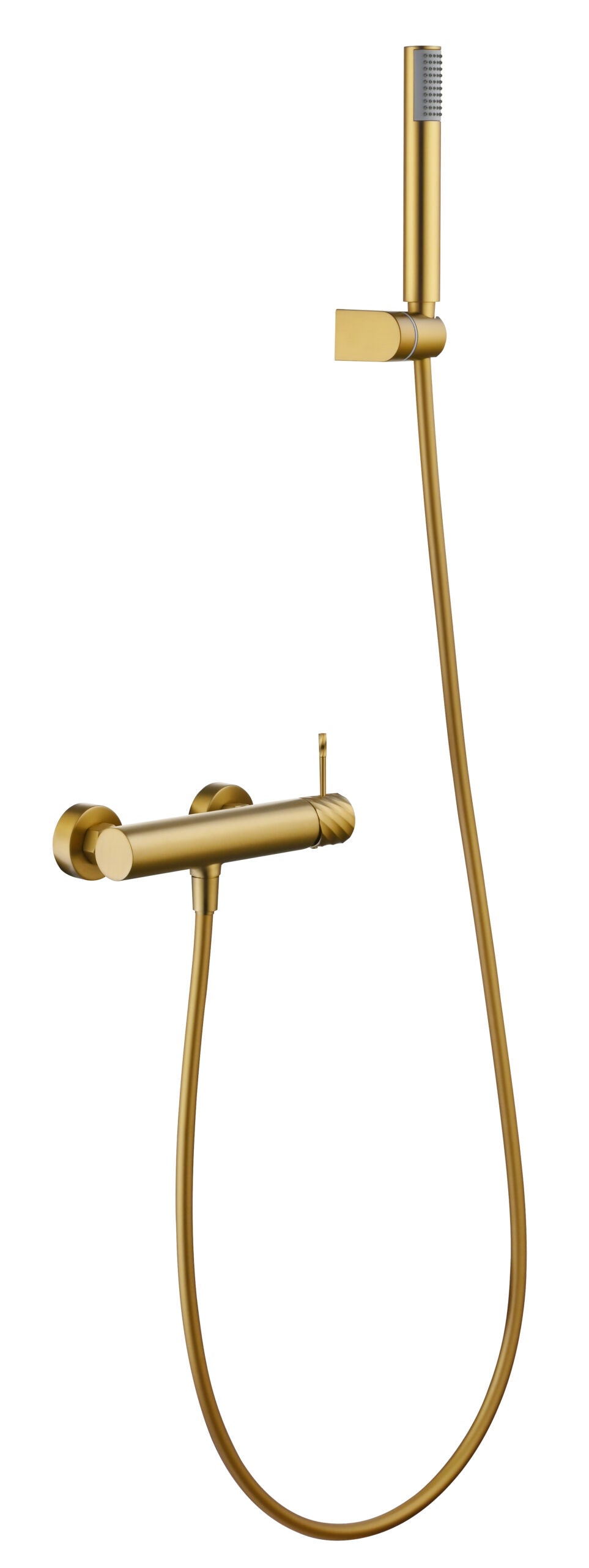 Conjunto de ducha monomando Bless Imex – Oro cepillado
