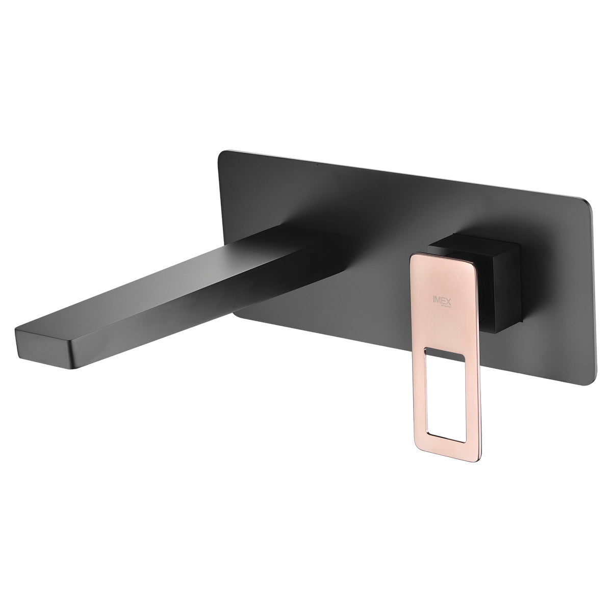Grifo de lavabo empotrado Suecia IMEX – Negro Rosa – imagen 4
