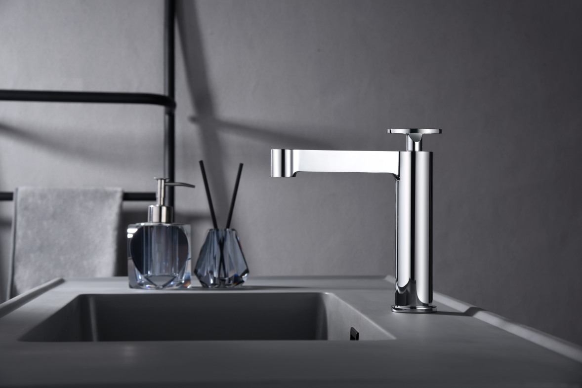 Grifo de lavabo Olimpo IMEX – Cromo – imagen 2