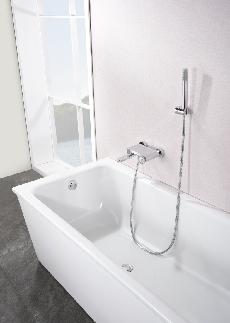 Grifo de bañera y ducha Olimpo IMEX – Cromo – imagen 3