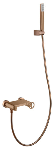 Grifo de ducha Olimpo IMEX – Oro rosa cepillado