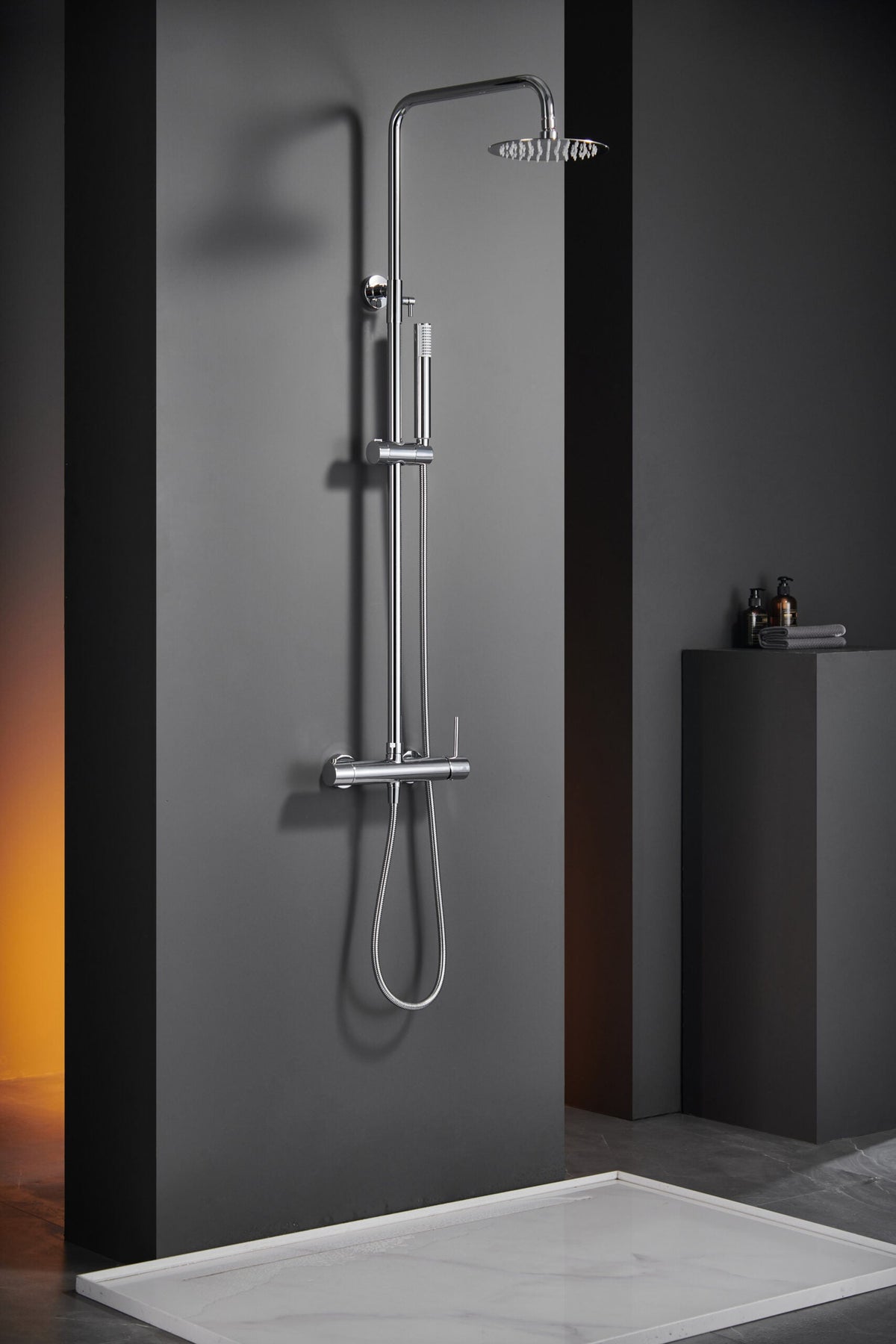 Columna de ducha conjunto de ducha Monza Imex – Cromo