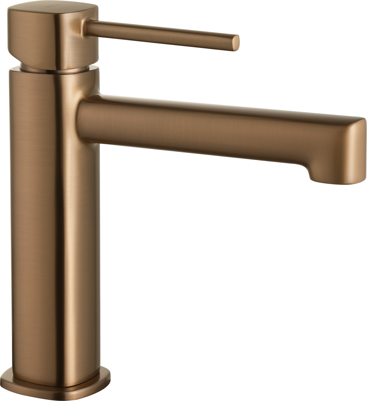 Grifo monomando de lavabo Toscana Imex – Oro rosa cepillado