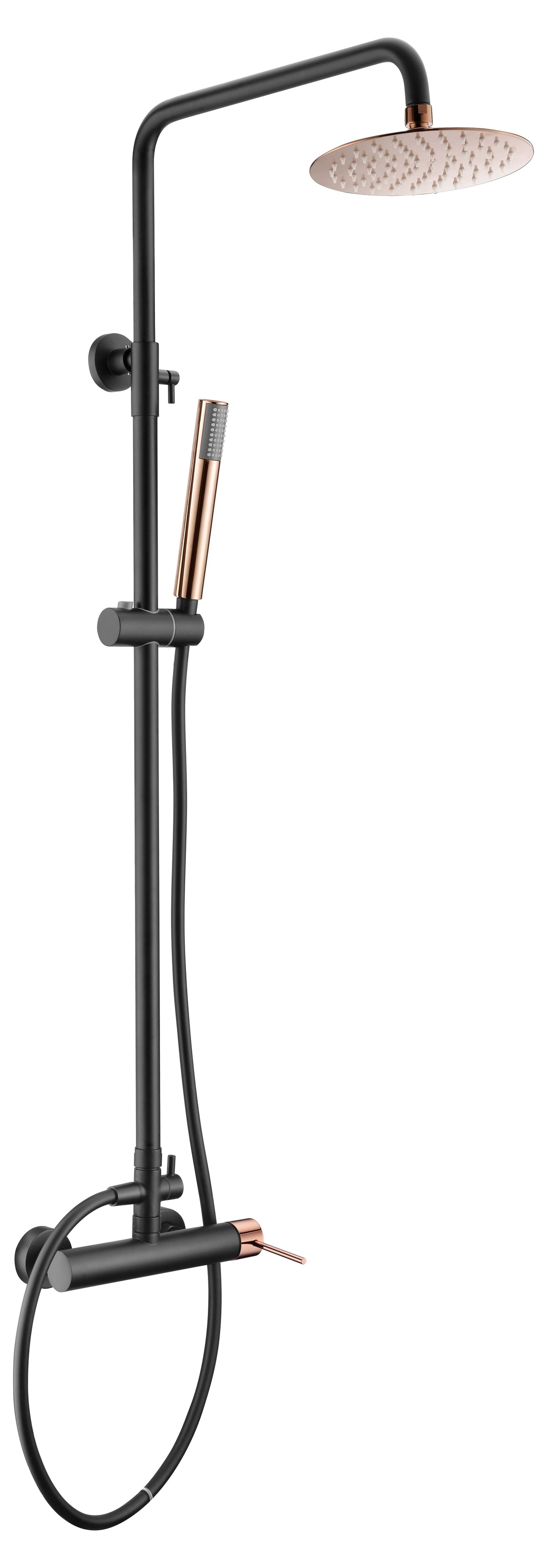 Columna de ducha Milos Stick [IMEX®] — Negro Rosa