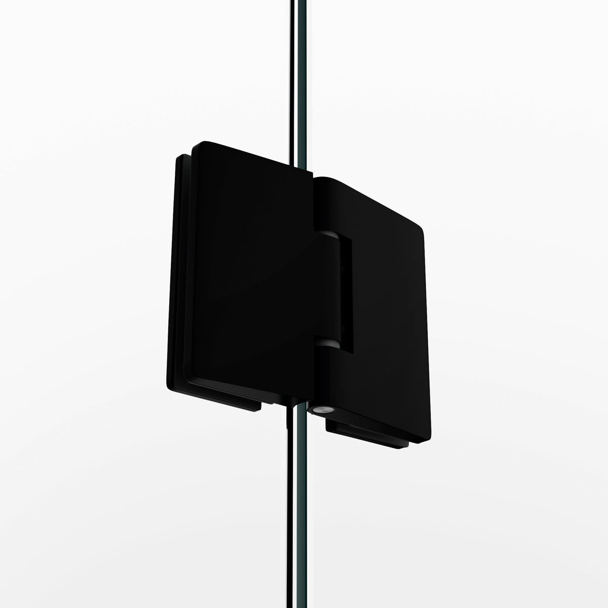 Mampara de ducha abatible Glass transparente 129-269 cm GME – Negro – imagen 6