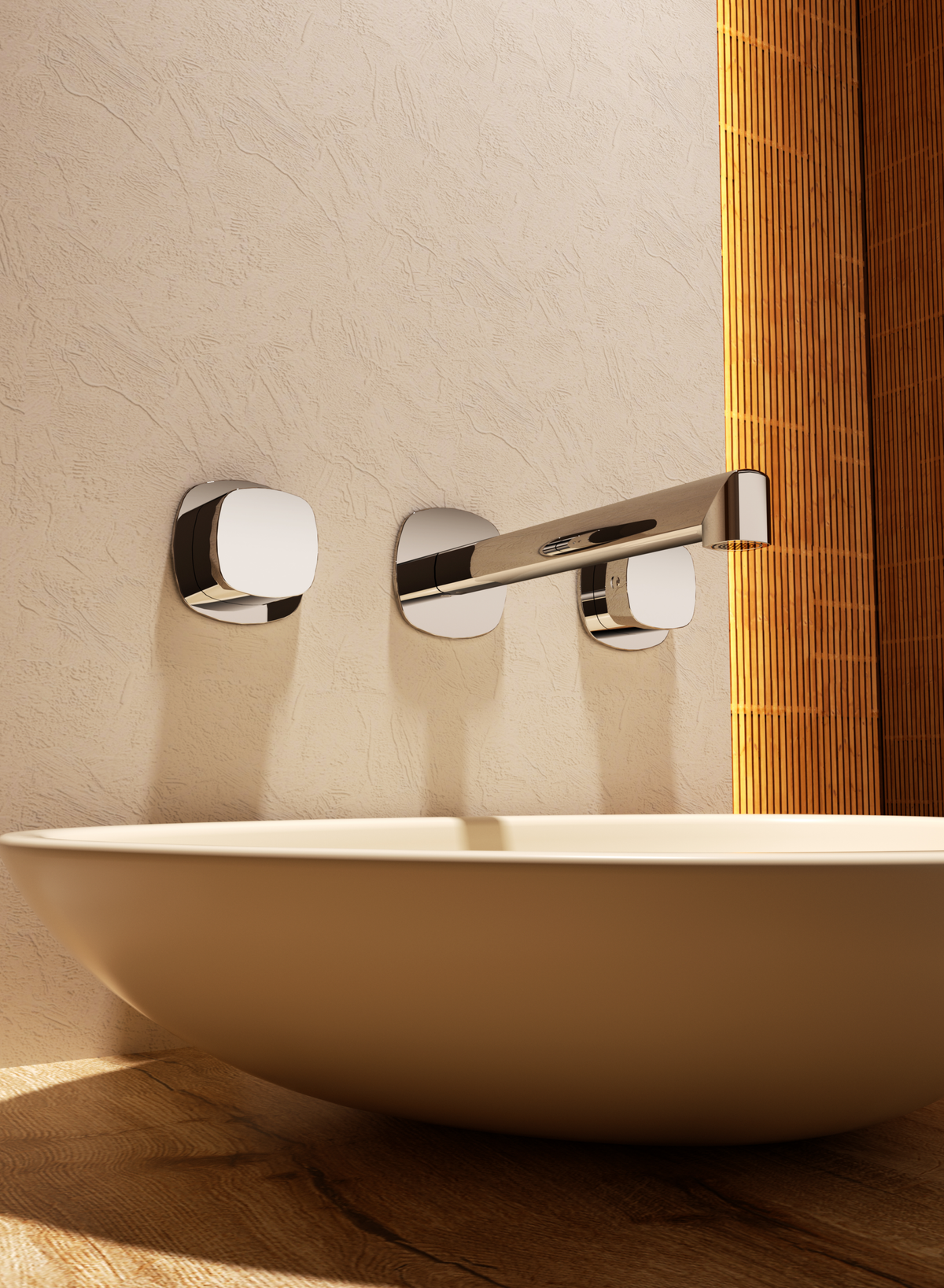 Grifo de lavabo bimando empotrado lavabo Toscana Imex – imagen 3 de 15