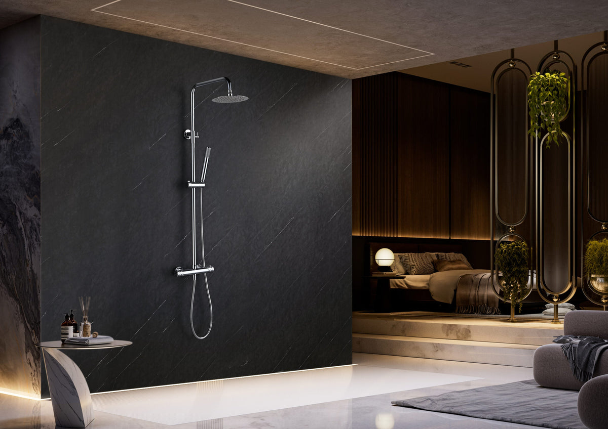 Columna de ducha termostática Bless Imex – Cromo