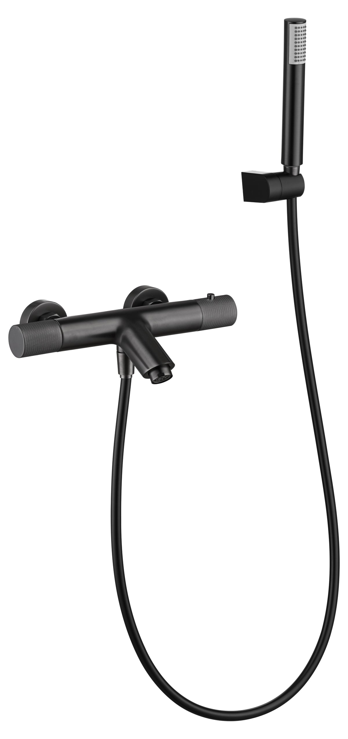 Grifo de bañera y ducha termostático Line Imex – Black gun metal