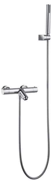 Grifo termostático de bañera y ducha Monza con kit de ducha IMEX – Cromo