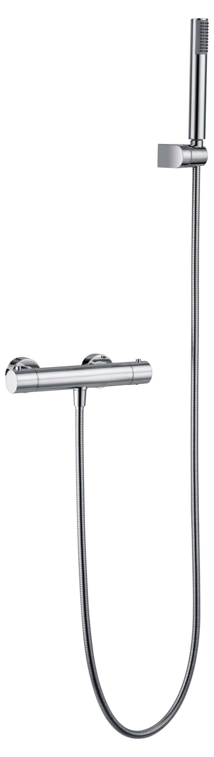 Conjunto de ducha termostático Monza IMEX – Cromo – imagen 17