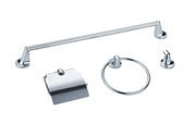 Kit de accesorios de baño Sanabria 4 piezas