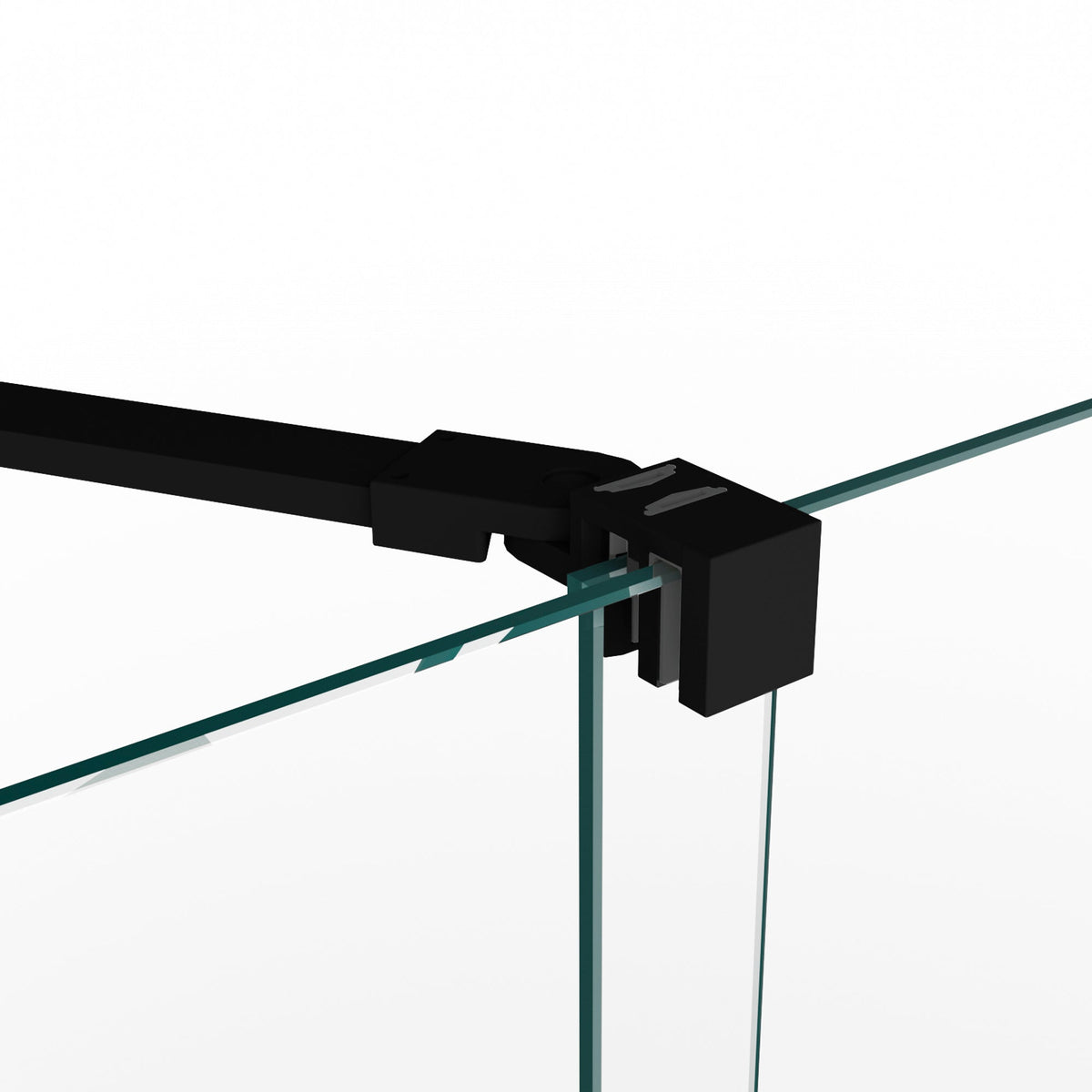 Mampara de ducha corredera frontal Kenna transparente con panel lateral GME – imagen 6 de 9