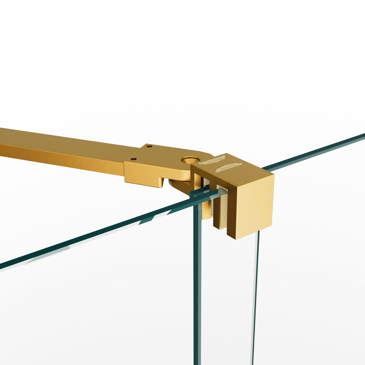 Mampara de ducha corredera frontal Kenna transparente con panel lateral GME – imagen 9 de 9