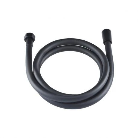 Flexo de baño/ducha PVC 180cm [IMEX®] — Negro mate