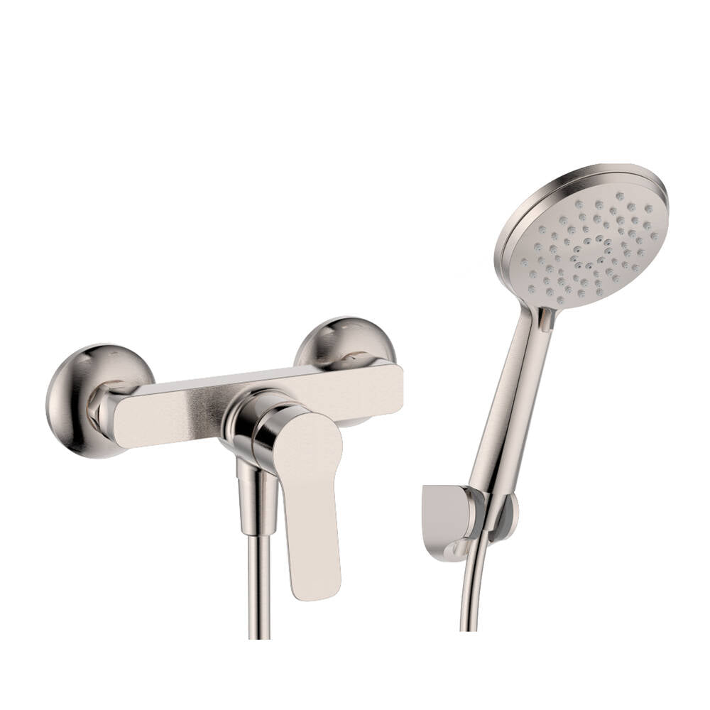 Conjunto de ducha ducha Rhio con kit GME – Níquel