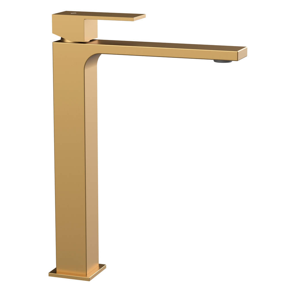 Grifo monomando de lavabo caño alto Orion GME – Oro – imagen 3