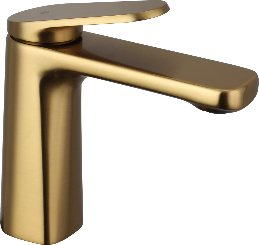 Grifo monomando de lavabo Lazio GME – Oro – imagen 5