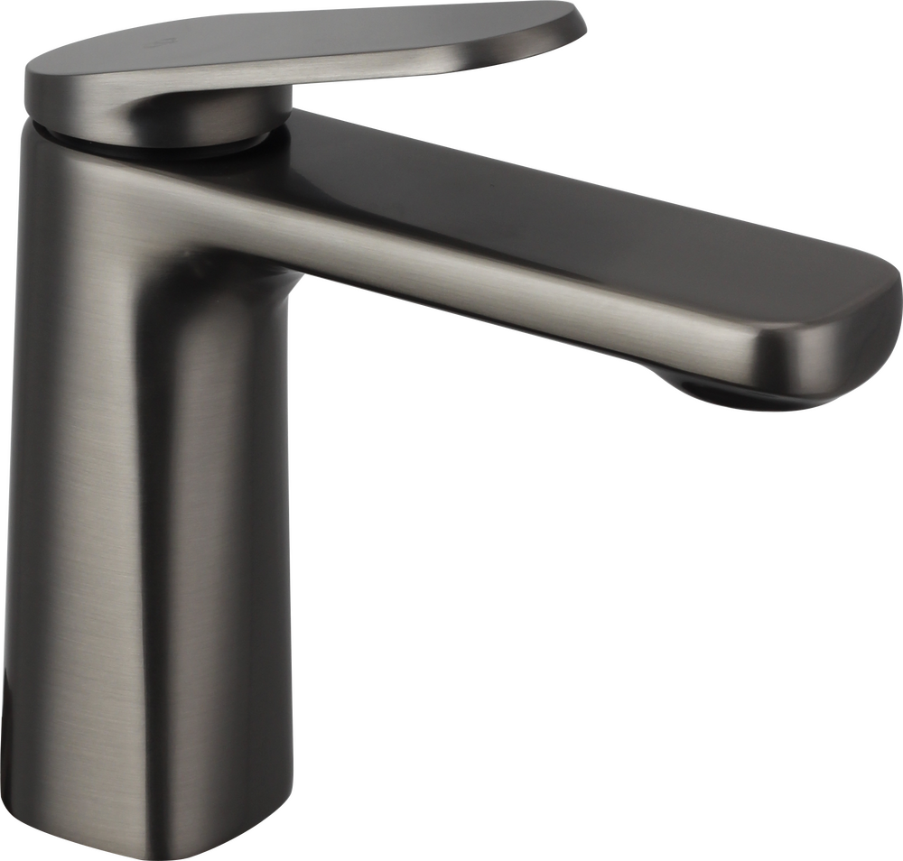 Grifo monomando de lavabo Lazio GME – Titanio – imagen 3