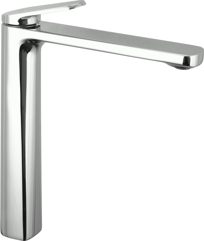 Grifo monomando de lavabo caño alto Lazio GME – Cromo