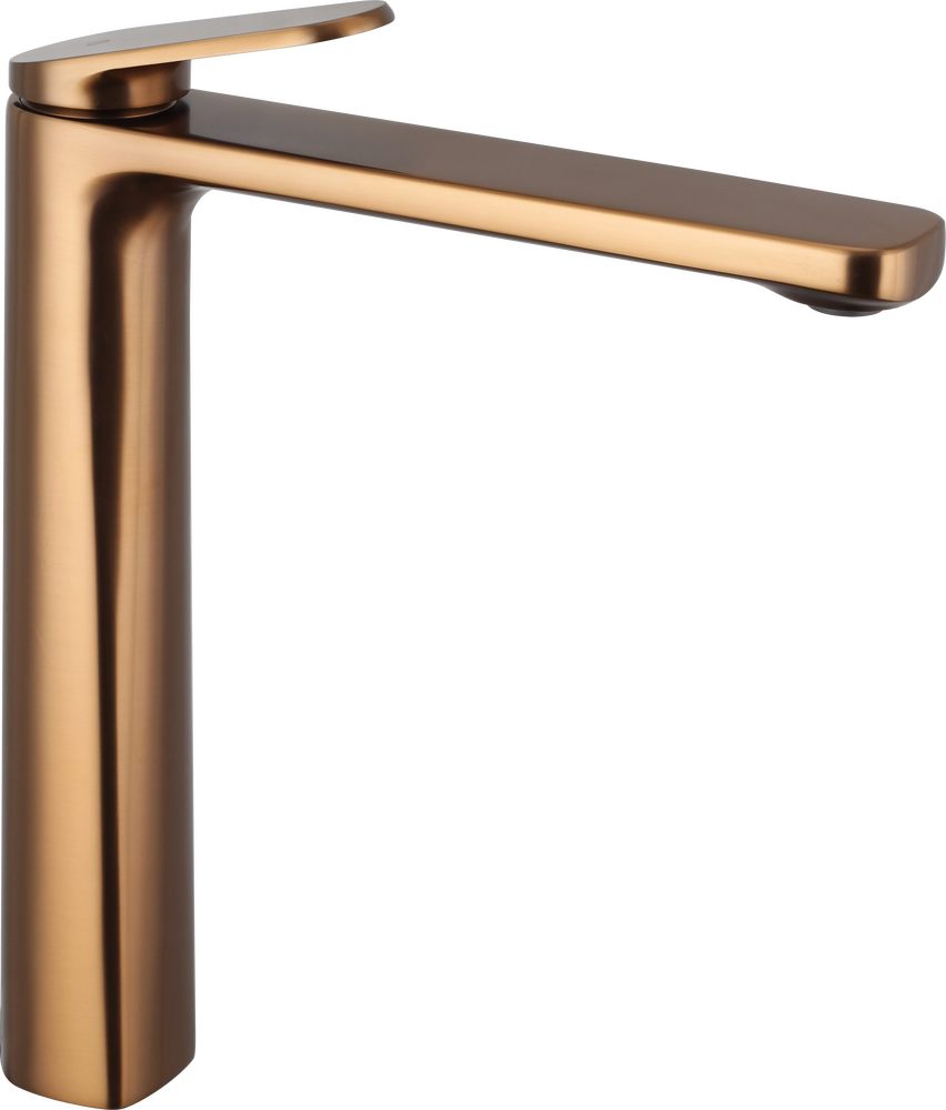 Grifo monomando de lavabo caño alto Lazio GME – Cobre – imagen 11