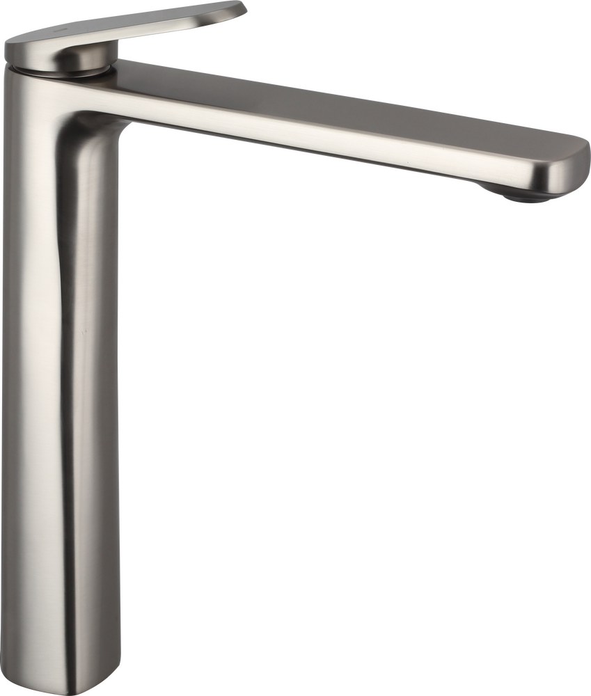 Grifo monomando de lavabo caño alto Lazio GME – Níquel – imagen 7