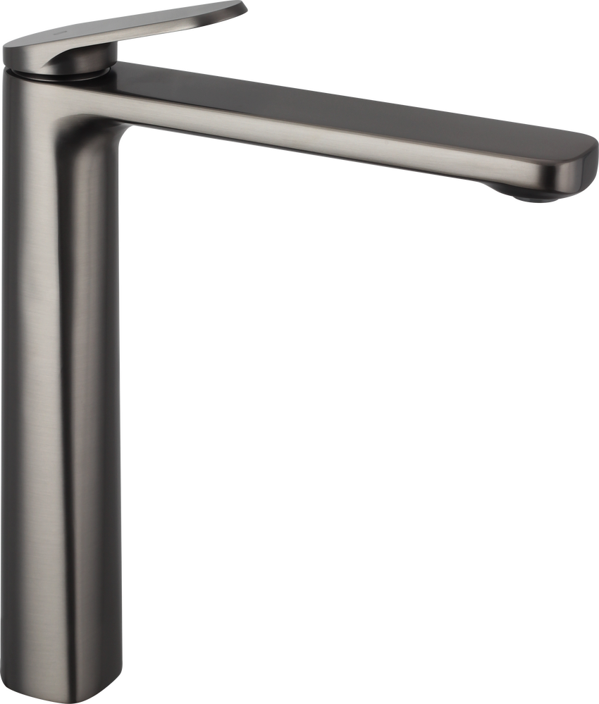 Grifo monomando de lavabo caño alto Lazio GME – Titanio – imagen 3