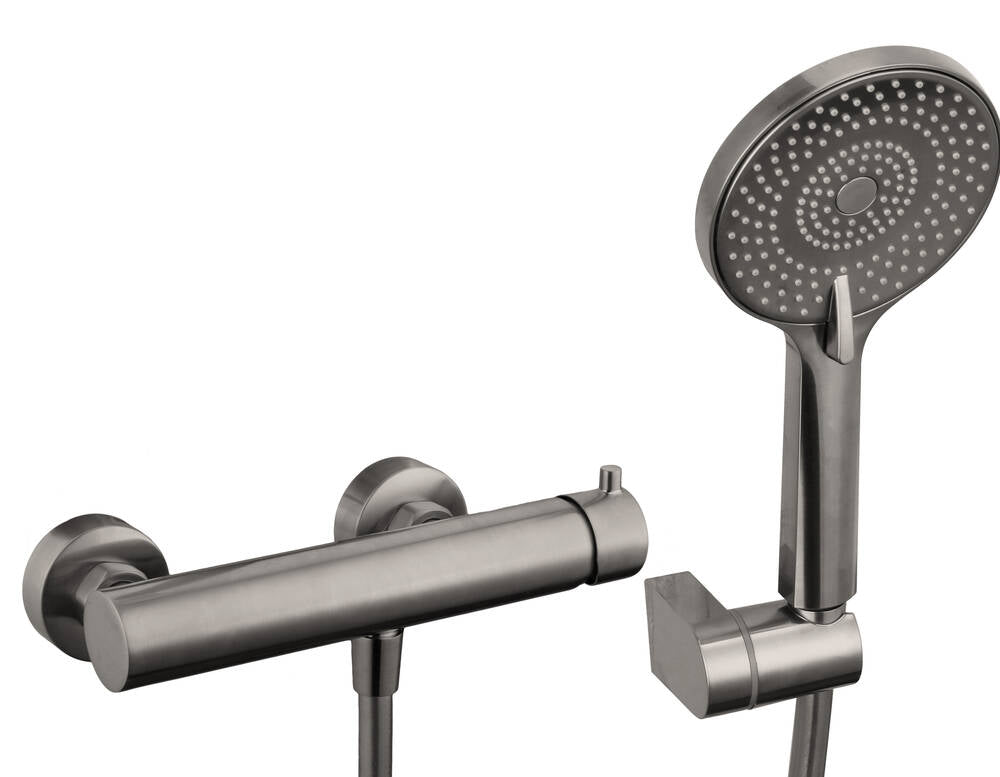 Conjunto de ducha Universal cromo con kit GME – Níquel – imagen 5