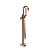 Grifo monomando de bañera exenta Round cobre GME – Cobre