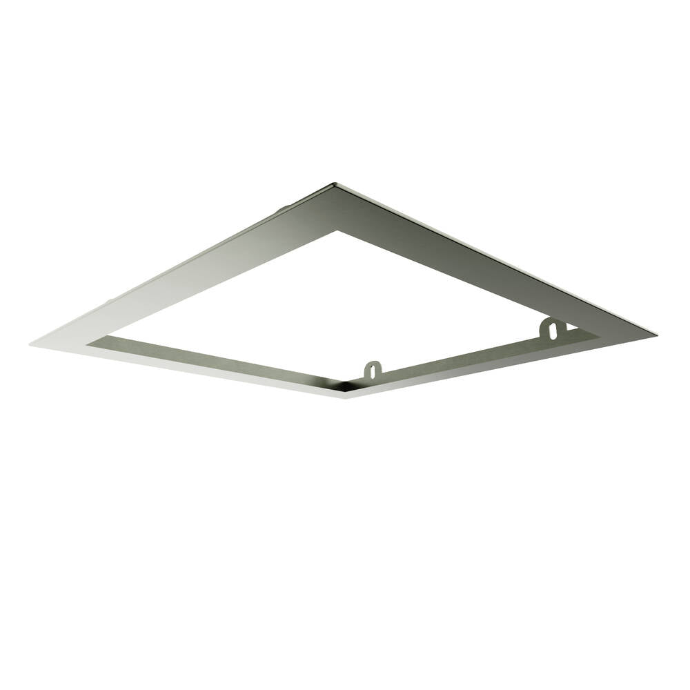 Premarco para rociador empotrado de techo cuadrado 35x35 cm cromo GME – Níquel – imagen 5