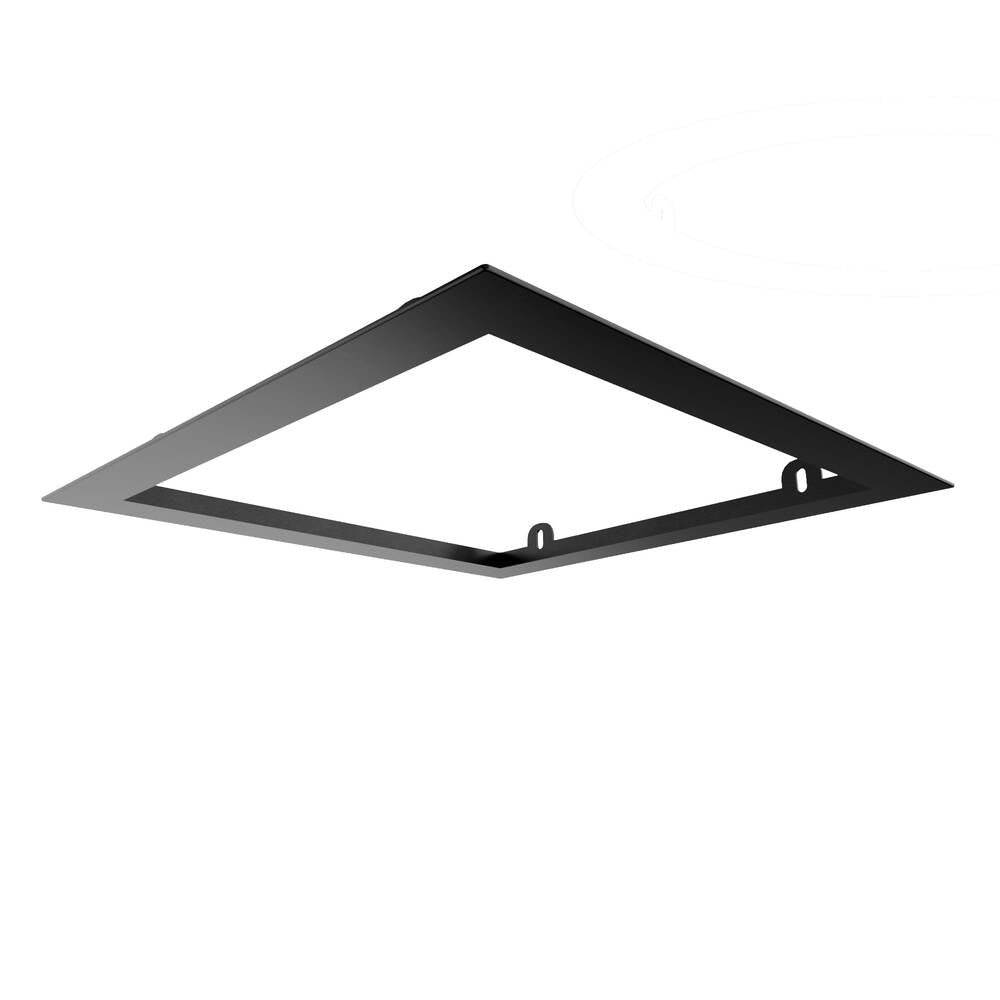 Premarco para rociador empotrado de techo cuadrado 35x35 cm cromo GME – Titanio