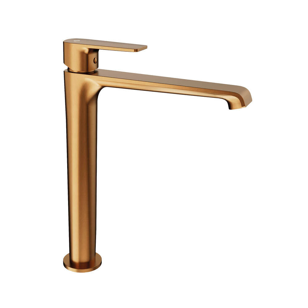 Grifo monomando de lavabo caño alto Fiore GME – Cobre – imagen 12