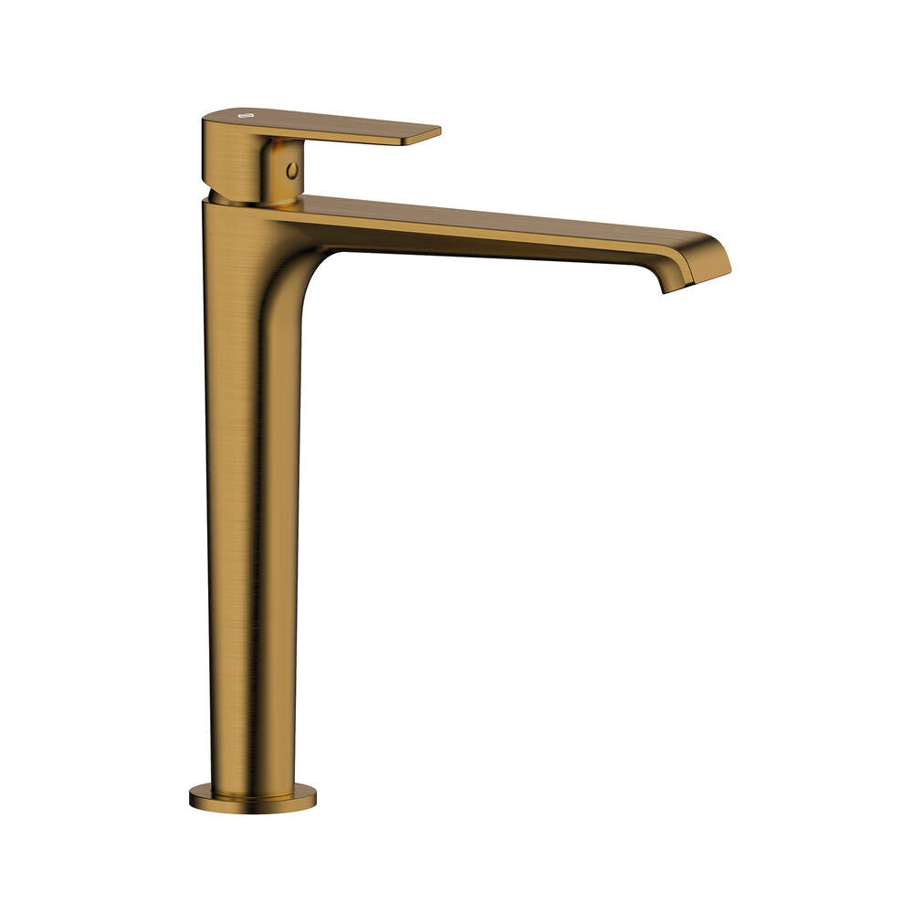 Grifo monomando de lavabo caño alto Fiore GME – Oro – imagen 6