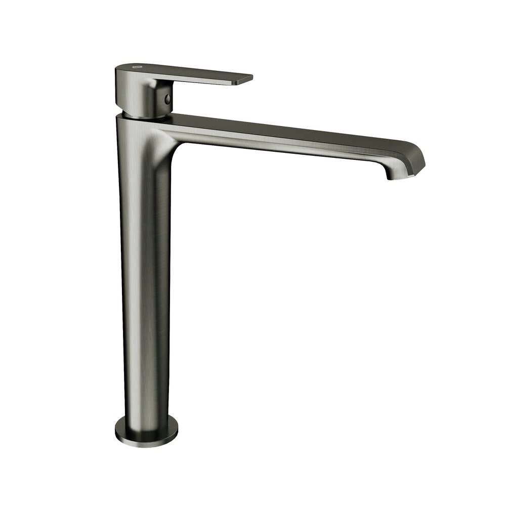 Grifo monomando de lavabo caño alto Fiore GME – Titanio – imagen 3