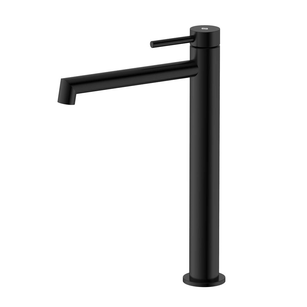 Grifo monomando de lavabo caño alto Persio GME – Negro – imagen 9