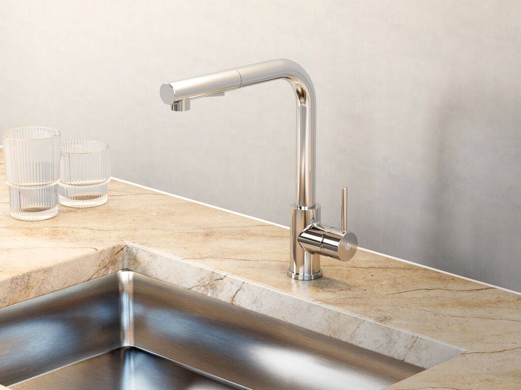 Grifo de cocina monomando extraíble Silver GME – imagen 2 de 2