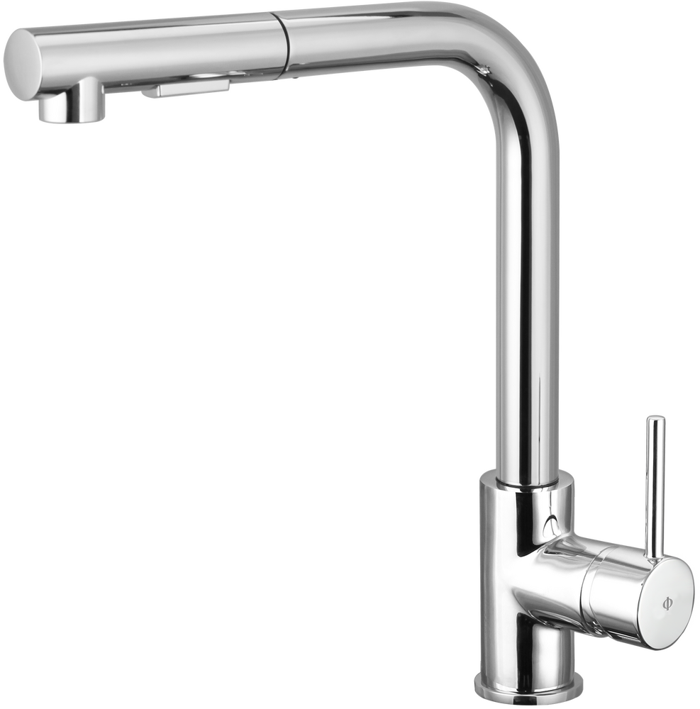 Grifo de cocina monomando extraíble Silver GME
