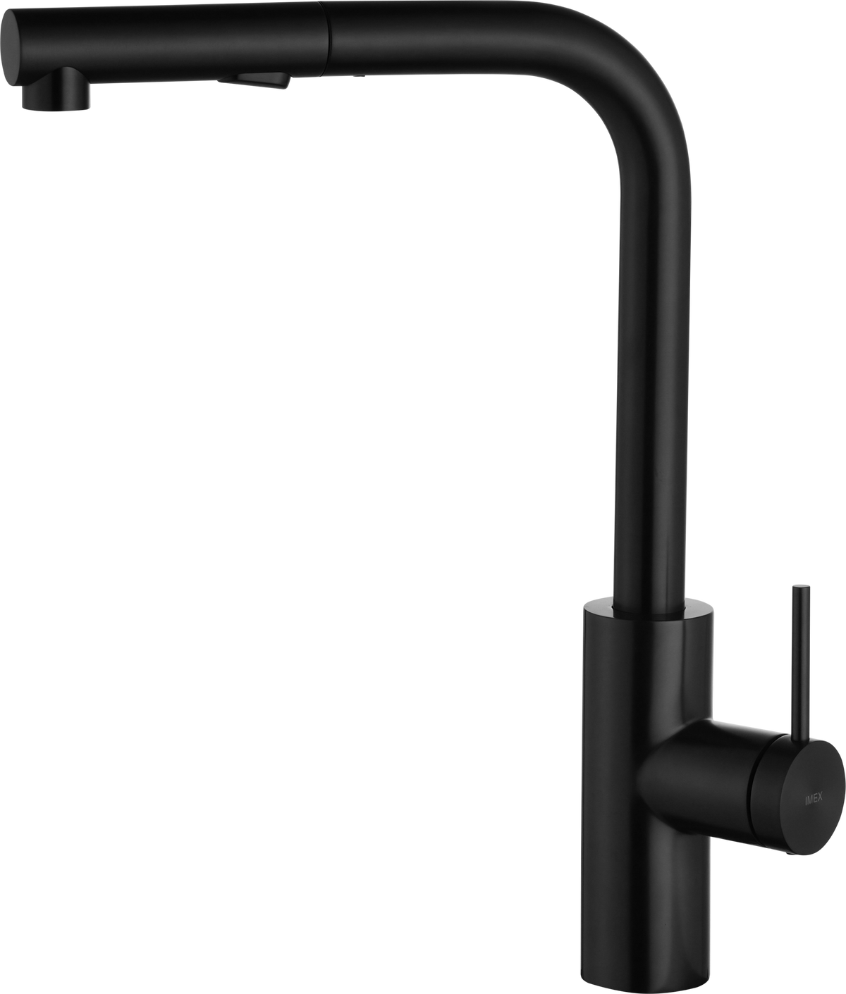Grifo de cocina extraíble Oporto Imex – Negro mate