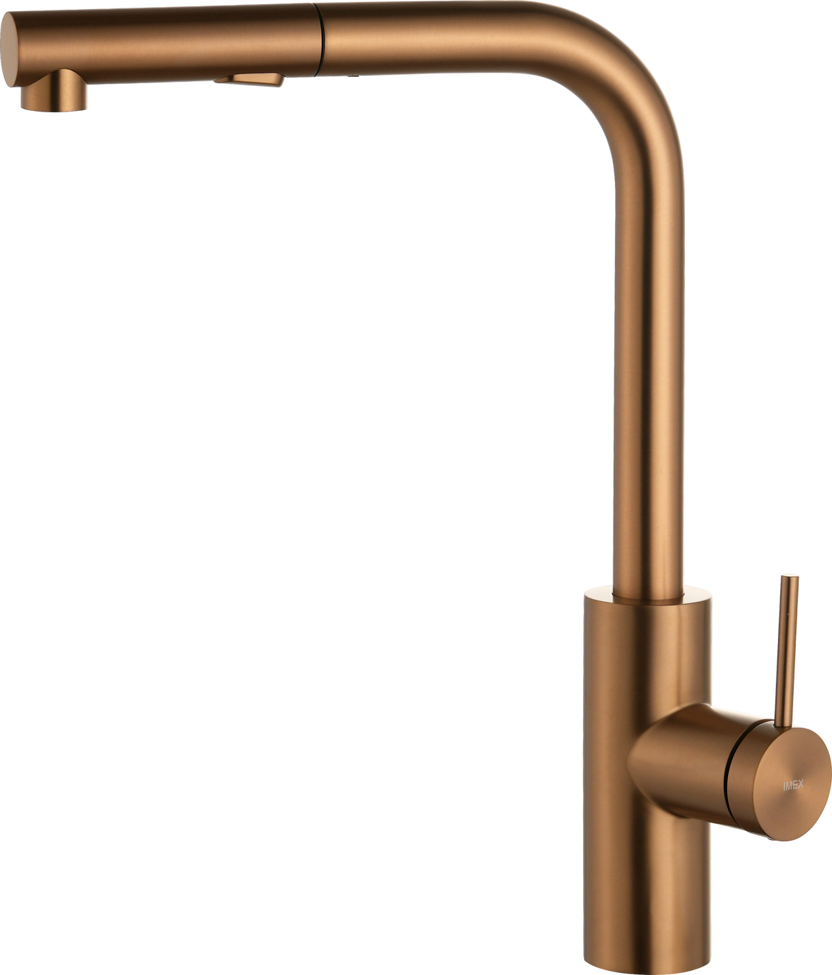 Grifo de cocina extraíble Oporto Imex – Oro rosa cepillado