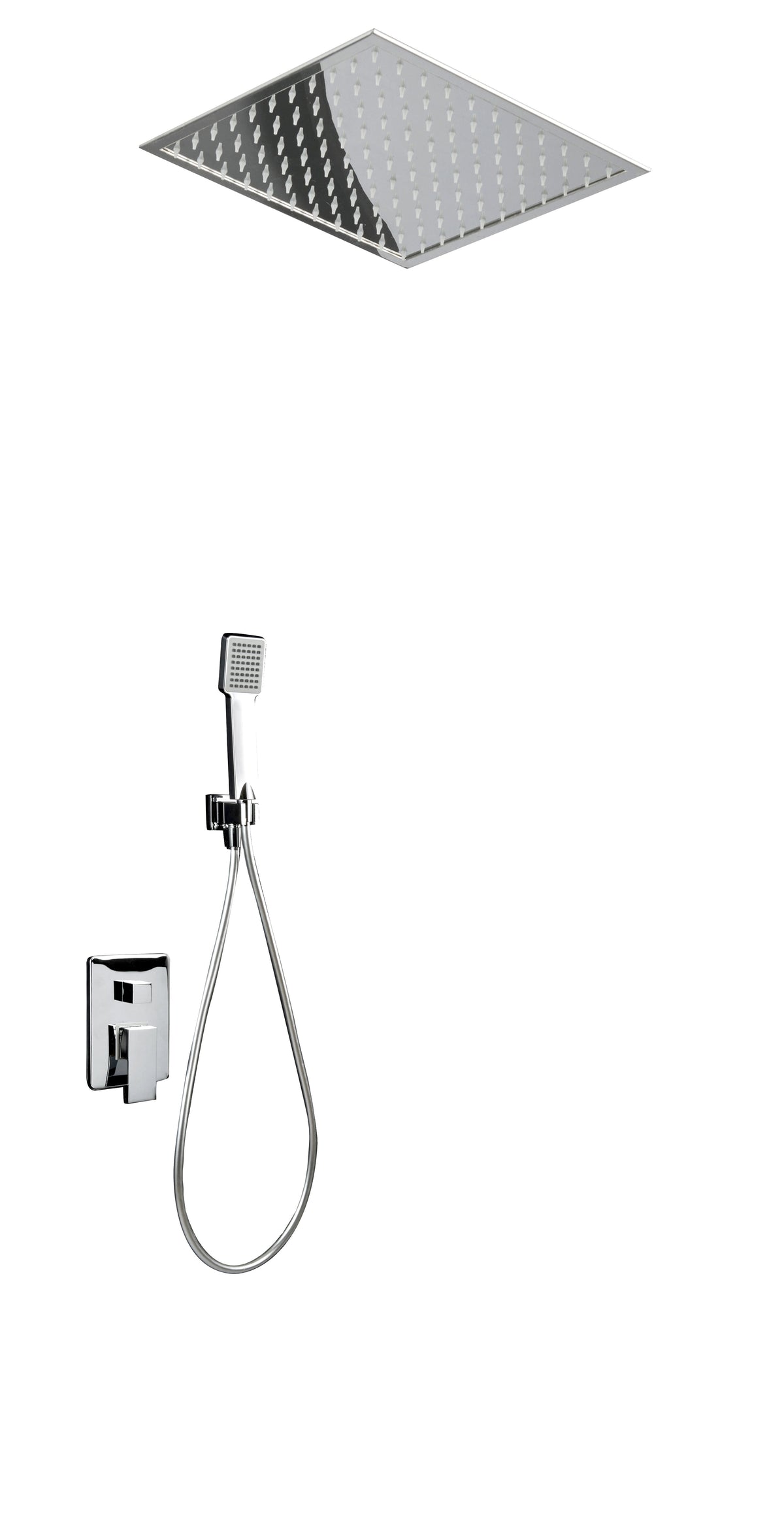 Columna de ducha empotrada Volga Imex – Cromo