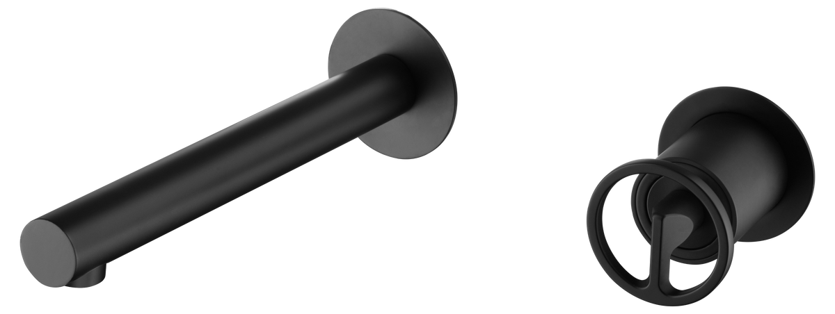 Grifo de lavabo empotrado Olimpo Imex – Negro mate