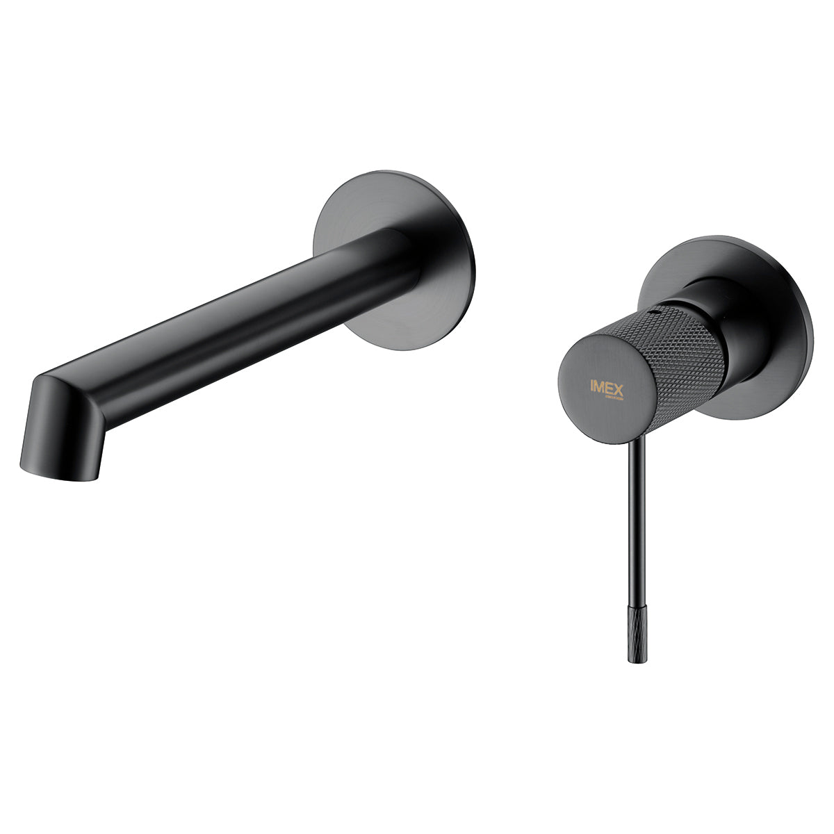 Grifo de lavabo empotrado Line Imex – Black gun metal