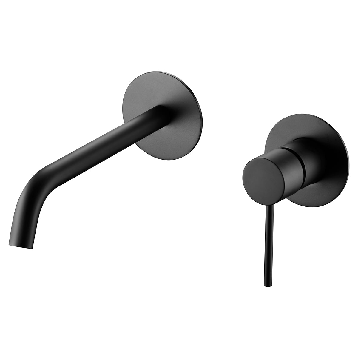 Grifo de lavabo empotrado Milos Stick Imex – Negro mate