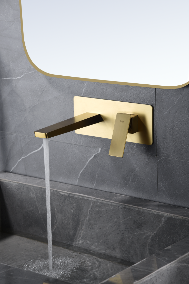 Grifo monomando de lavabo empotrado Pisa Imex – imagen 9 de 13