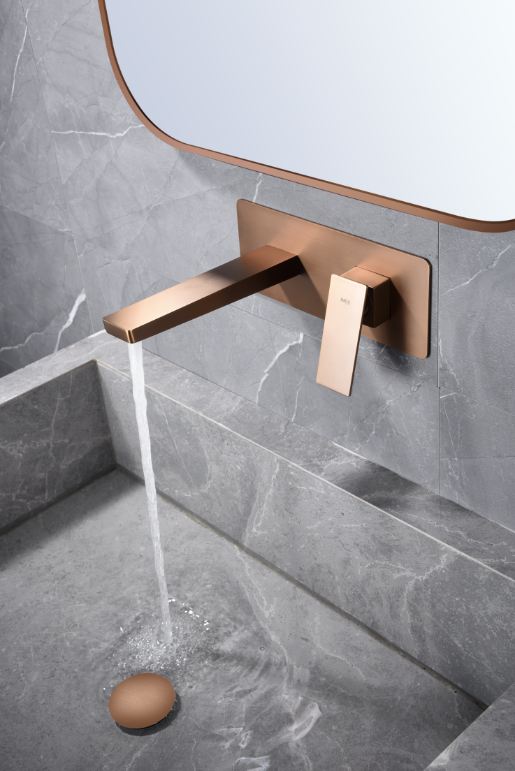 Grifo monomando de lavabo empotrado Pisa Imex – imagen 6 de 13