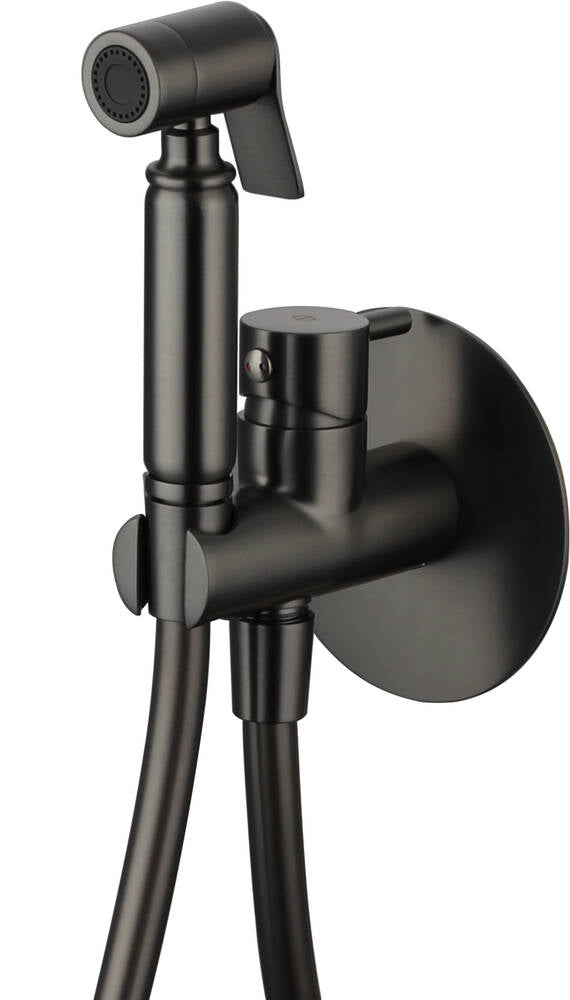 Bidé empotrado Nickel cepillado Round GME – Titanio – imagen 7