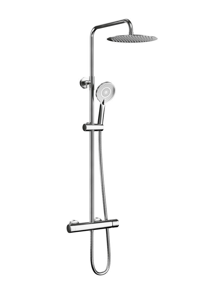 Columna de ducha vista monomando Inverter R dorado GME – Cromo