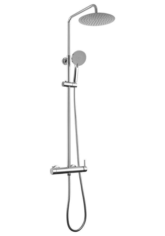 Columna de ducha vista monomando Inverter R dorado GME – Cromo